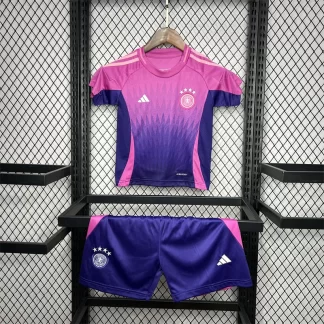 Camiseta de Fútbol Alemania Visitante 2024-2025 1:1 Calidad Tailandesa Talla Infantil