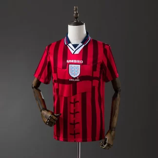 Camiseta Retro 1998 Inglaterra Visitante AAA calidad fan