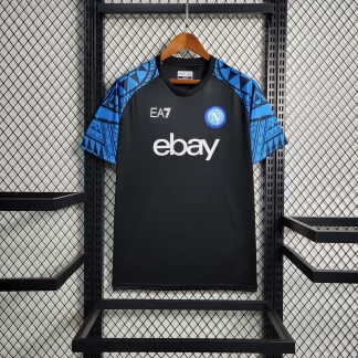 2023/2024 Napoli Training Wear Black Soccer Jersey AAA fan-grade