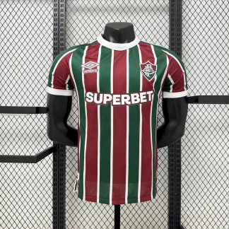 2025/2026 Versión Jugador Fluminense Local Camiseta de Fútbol Calidad Tailandesa