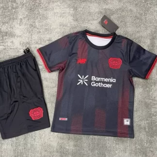 2025/2026 Camiseta de Fútbol Leverkusen Local Calidad Tailandesa Talla Infantil