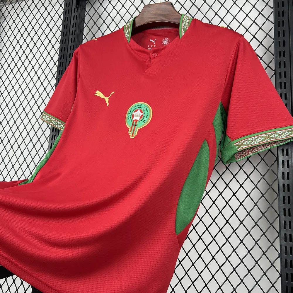 2026 Camiseta de Fútbol de la Selección de Marruecos Local AAA Grado Fan