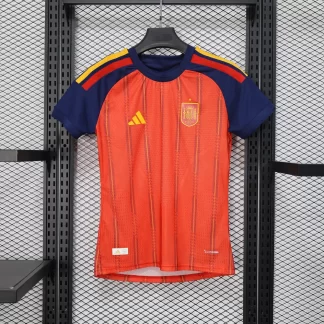 Camiseta de Fútbol Local de la Selección Nacional de España Versión Jugador 2026 AAA calidad para aficionados (Mujer)