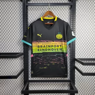 Camiseta de Fútbol Visitante Eindhoven 2024/2025 Calidad Thai
