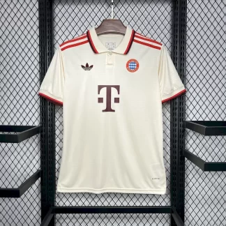 Camiseta de Fútbol Tercera Visitante Bayern Munich 2024/2025 Calidad Tailandesa