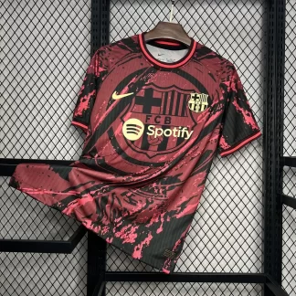 2024/2025 Barcelona Edición Especial Roja Camiseta Calidad Tailandesa
