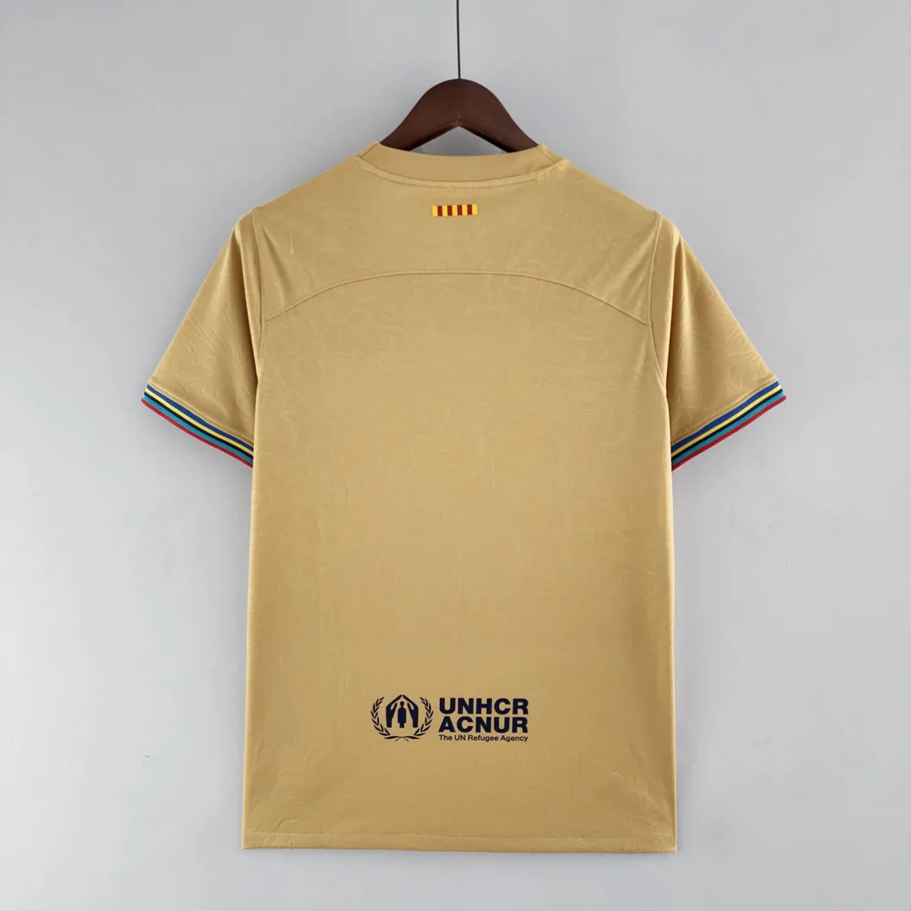 Camiseta de Fútbol Visitante Barcelona 2022/2023 Calidad Tailandesa