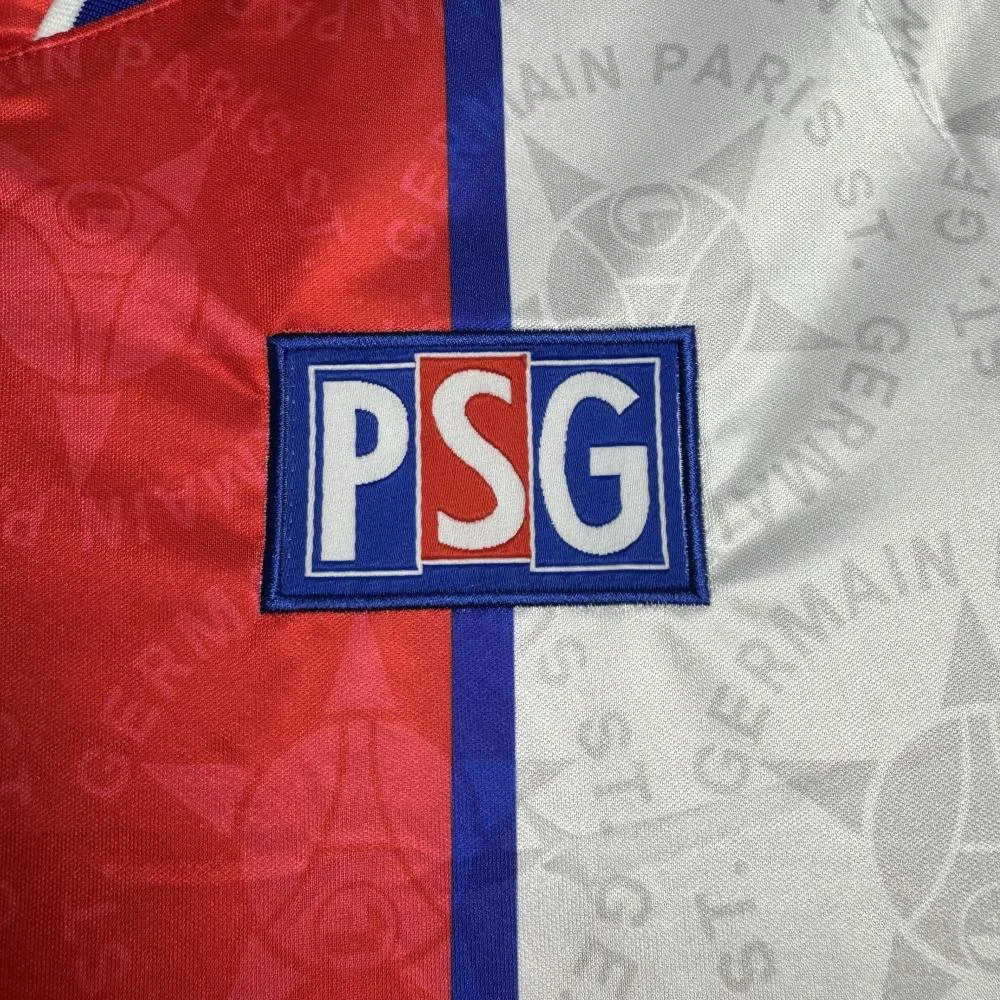 1994/1995 Retro Psg Paris Saint-Germain Camiseta Visitante Calidad Tailandesa