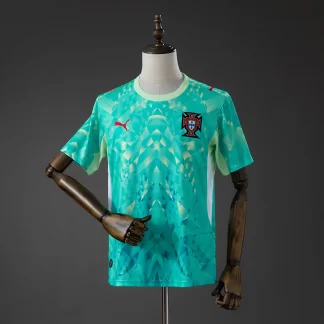 Camiseta de portero verde de Portugal 2026 AAA calidad fan