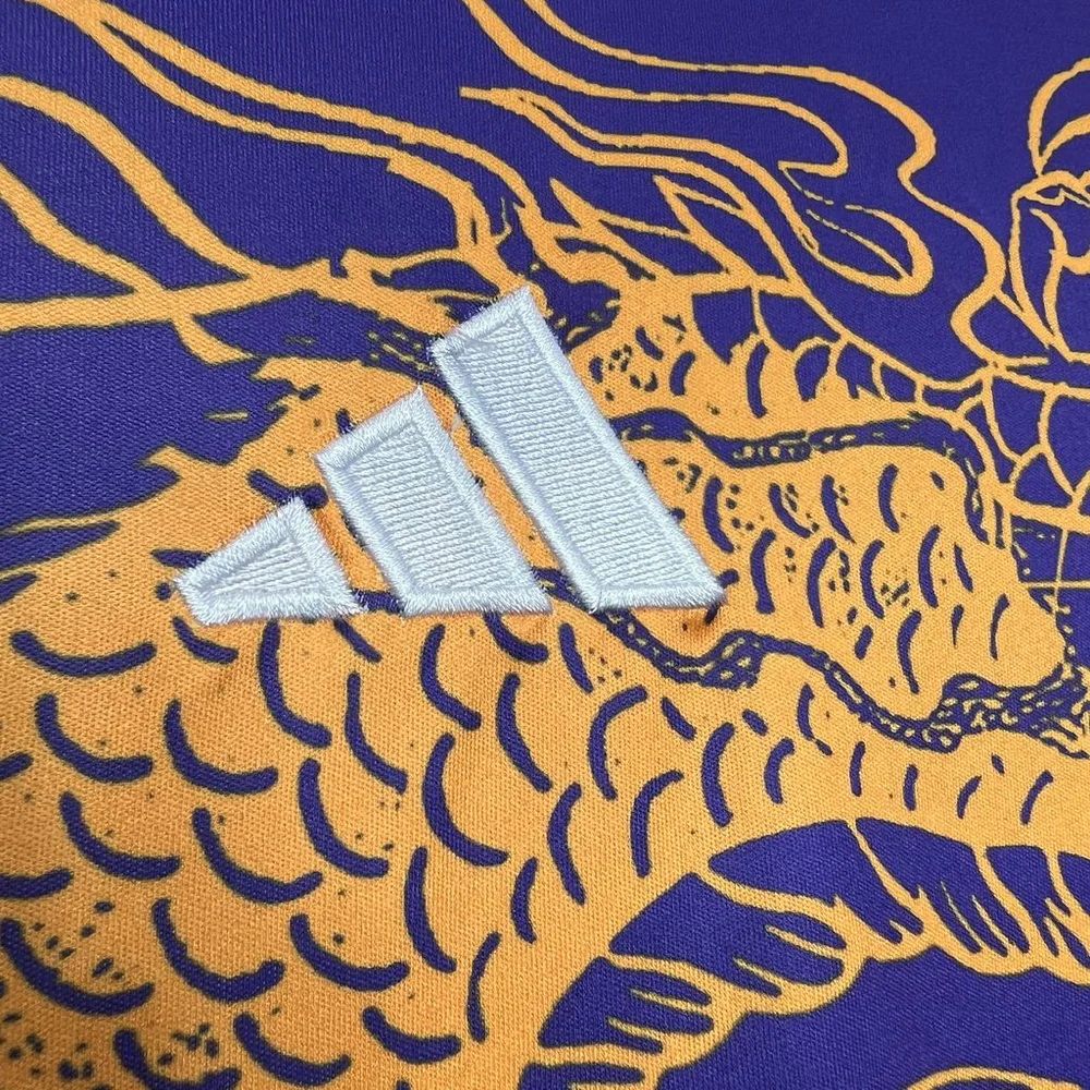 Camiseta Edición Especial Dragón Púrpura Real Madrid 2024/2025 Calidad Tailandesa