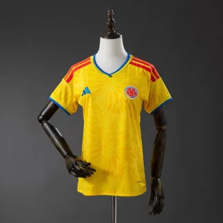Camiseta de local de Colombia 2026 para mujer, grado fan AAA