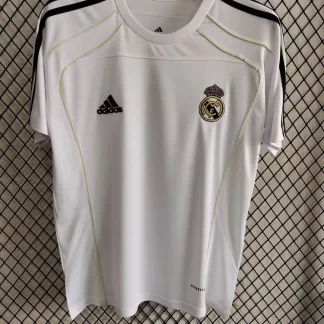 2025/2026 Real Madrid Cuello Redondo Camiseta Blanca de Fútbol Calidad Tailandesa