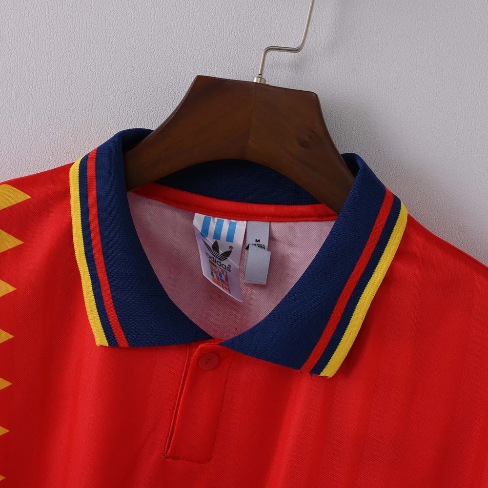 Camiseta Retro 1994 Spain Home AAA calidad fan