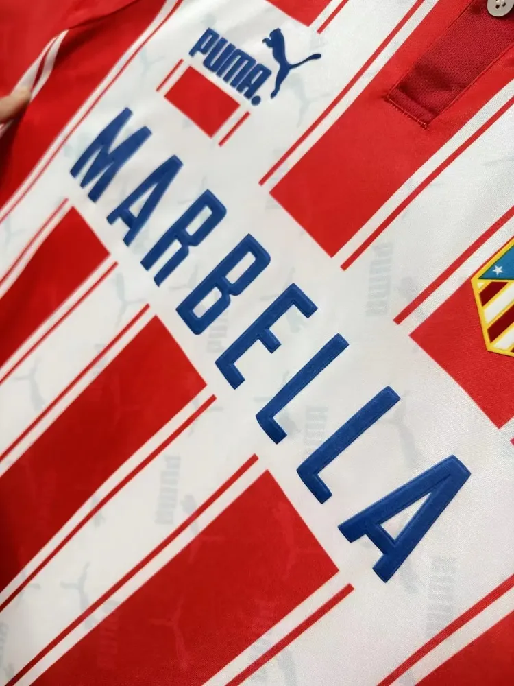 1994/1995 Retro Atletico Madrid Camiseta de Local Fútbol Calidad Tailandesa