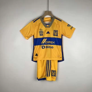 2023/2024 Camiseta de Fútbol Local Tigres Talla Infantil