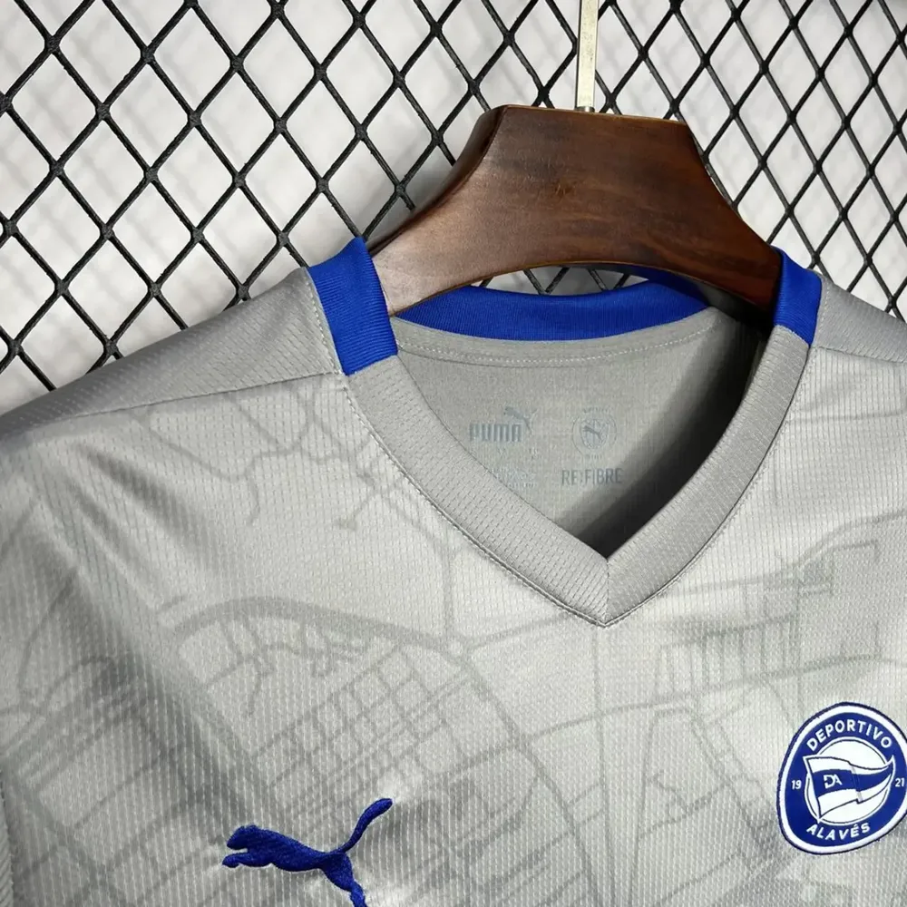 2024/2025 Alavés Camiseta de Fútbol Visitante Calidad Tailandesa