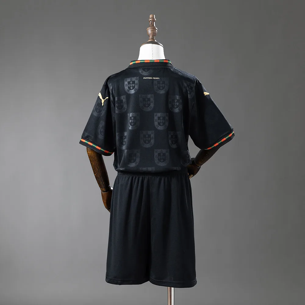Camiseta de fútbol Pantera Negra de Portugal 2026 AAA calidad fan Talla infantil