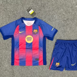 2025/2026 Camiseta de Local 01 de Barcelona Talla Infantil Calidad Thai