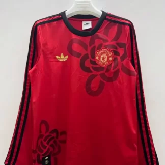 Camiseta de fútbol de manga larga de Manchester United 2026/2027 Edición Especial 1:1 Calidad Tailandesa