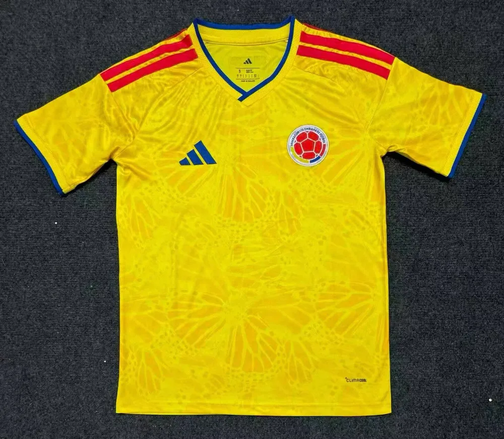 2026 Camiseta de fútbol Local Colombia Calidad Tailandesa