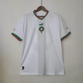 Camiseta Visitante Selección Nacional de Marruecos Copa Mundial de la FIFA 2022