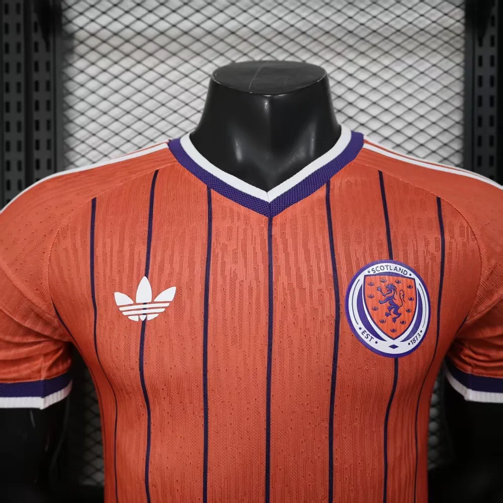 Camiseta de Fútbol Visitante de la Selección Nacional de Escocia Versión Jugador 2026 AAA calidad para aficionados