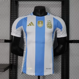 2024-2025 Versión Jugador Camiseta de Fútbol Local Argentina Calidad Tailandesa