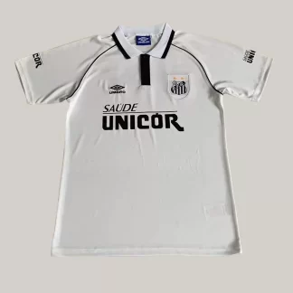 Camiseta de Fútbol Retro 1997/1998 del Santos Local 1:1 Calidad Tailandesa