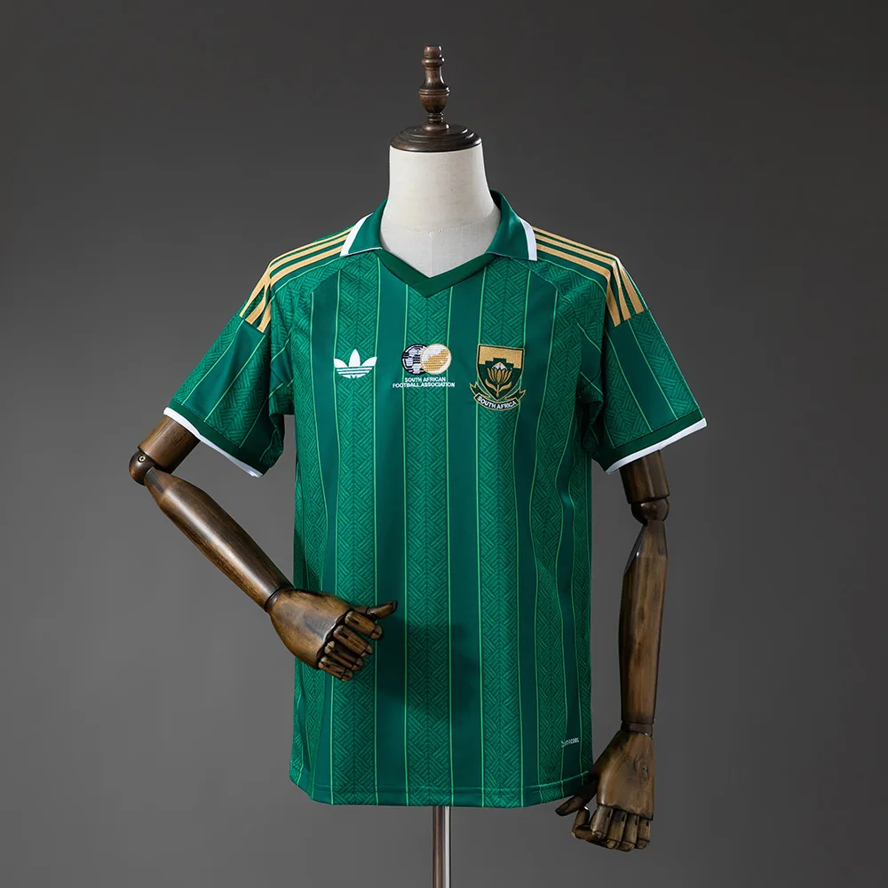 Camiseta Visitante Selección Sudáfrica 2026 AAA calidad fan