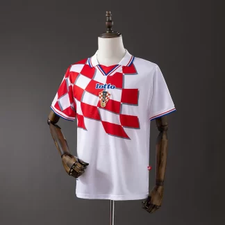 Camiseta Retro 1998 Croacia Local Fútbol AAA calidad fan