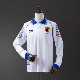 Camiseta Retro 1998 Japón Visitante Manga Larga AAA calidad fan