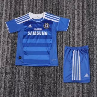 Camiseta de Fútbol Retro Chelsea Local 2011/2012 Calidad Tailandesa Talla Infantil