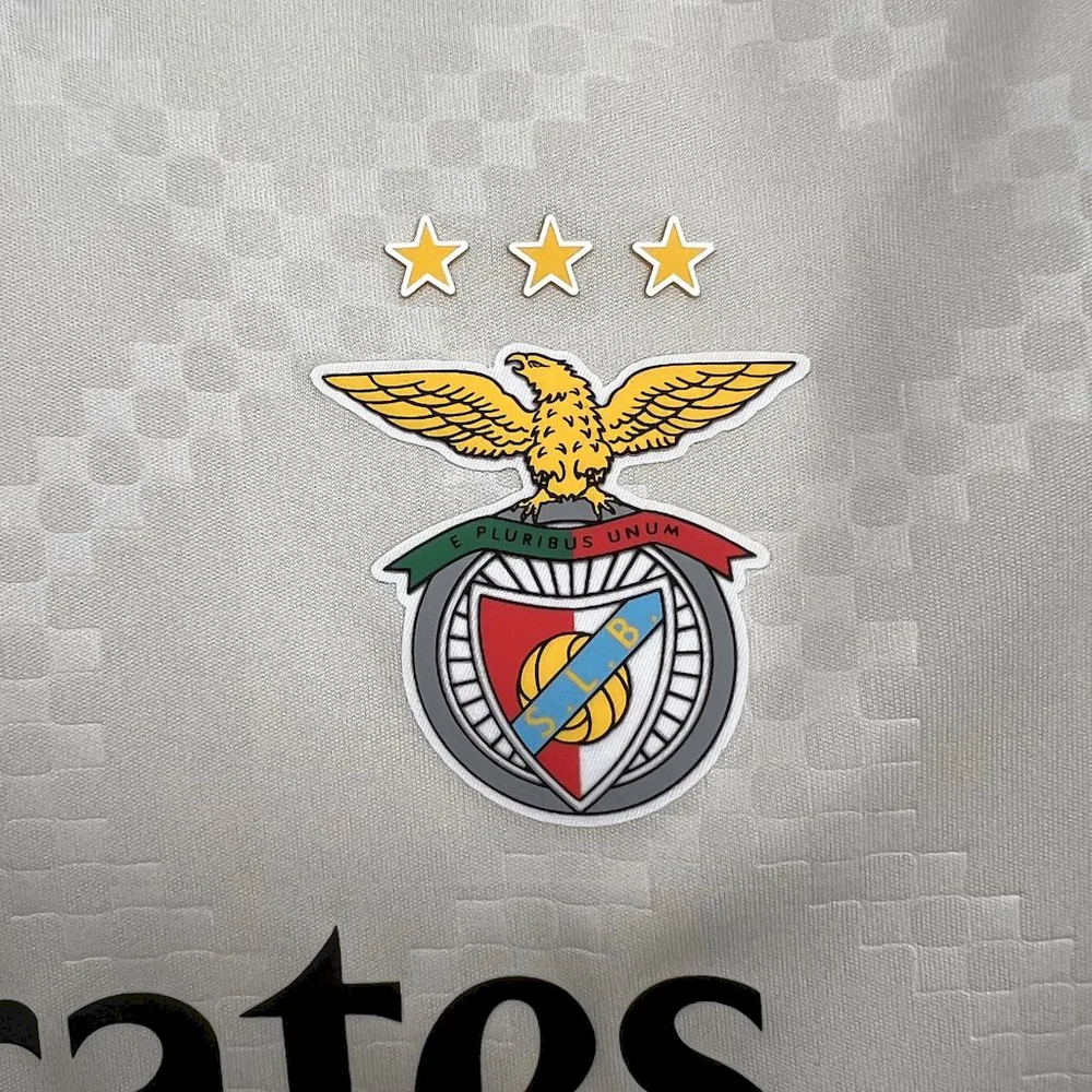 2025/2026 Benfica Visitante Camiseta de Fútbol Calidad Tailandesa Talla Infantil