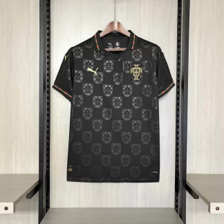 Camiseta de Fútbol Edición Especial Negra de Portugal 2026 1:1 Calidad Tailandesa
