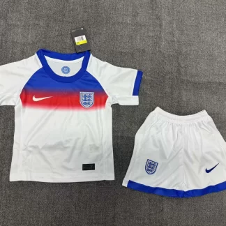 Camiseta de Fútbol Local de Inglaterra 2025 AAA calidad aficionado Talla Infantil