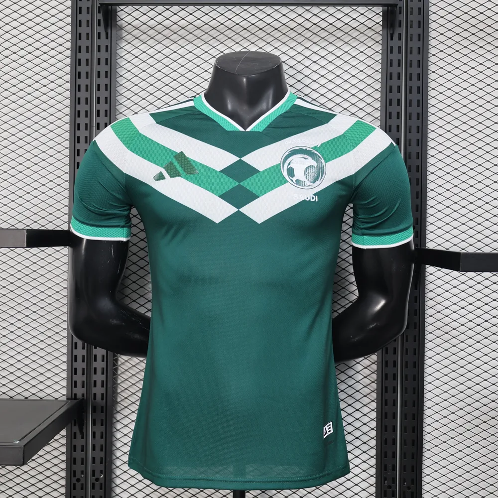 Camiseta de Fútbol Edición Especial de Arabia Saudí Versión Jugador 2026 AAA calidad para aficionados