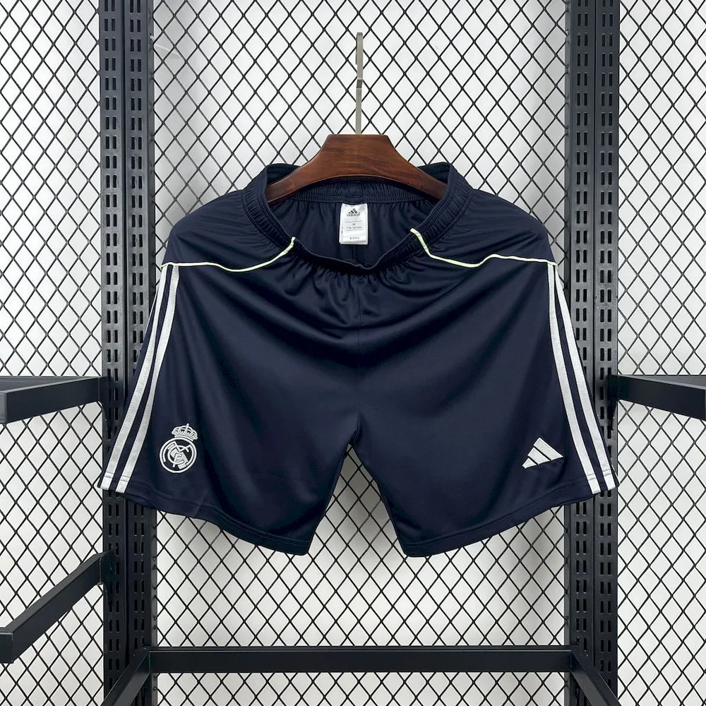 2025/2026 Real Madrid Pantalón Corto Visitante Calidad Tailandesa
