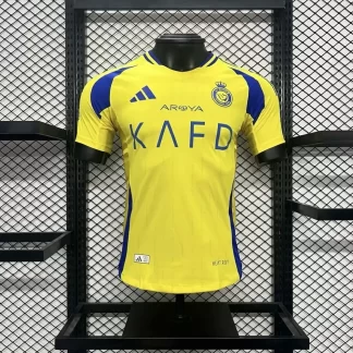 Camiseta de fútbol local del Al-Nassr 2024/2025 versión jugador Calidad Tailandesa