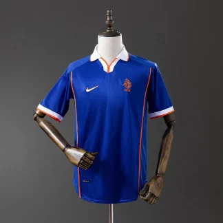 Camiseta Retro 1998 Países Bajos Visitante Fútbol AAA calidad fan