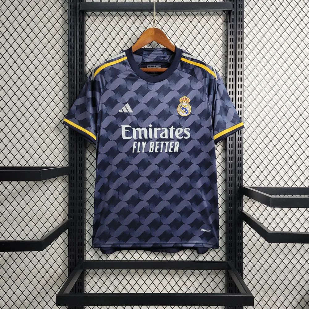 2023/2024 Real Madrid Visitante Camiseta de Fútbol Calidad Tailandesa