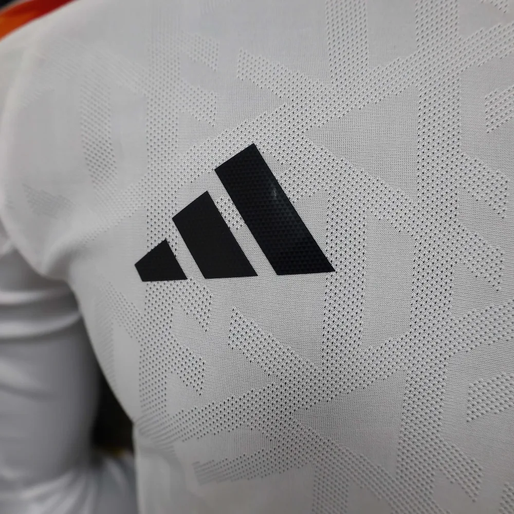 Camiseta de Fútbol Local de Manga Larga Versión Jugador Alemania 2024-2025 Calidad Tailandesa 1:1