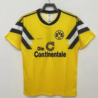 1989 Retro Dortmund Equipación Local Camiseta de Fútbol Calidad Tailandesa