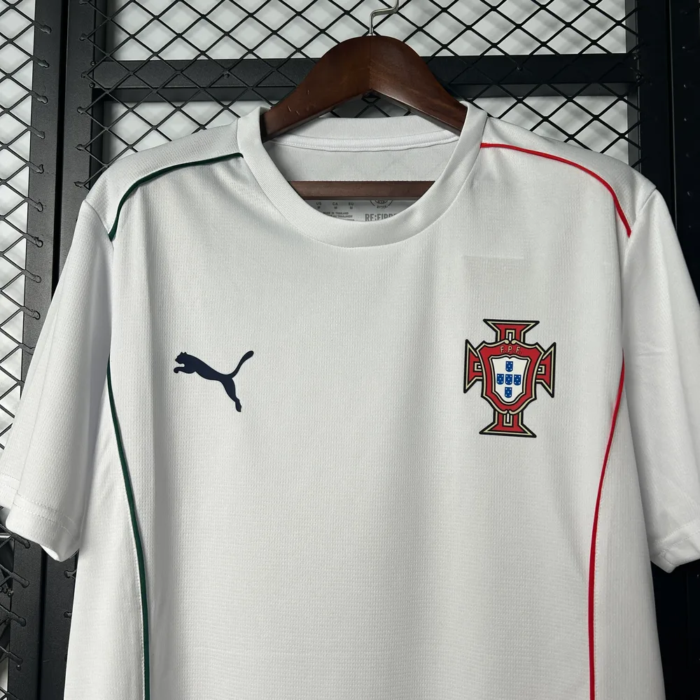 Camiseta de Entrenamiento de Portugal 2025/2026 Blanca Fútbol Calidad Tailandesa