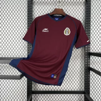 Camiseta Retro Selección Nacional México Tercera Visitante 2002 AAA calidad aficionado