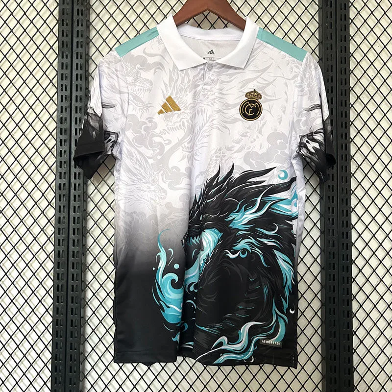 2025/2026 Real Madrid Charizard Camiseta de fútbol Calidad tailandesa