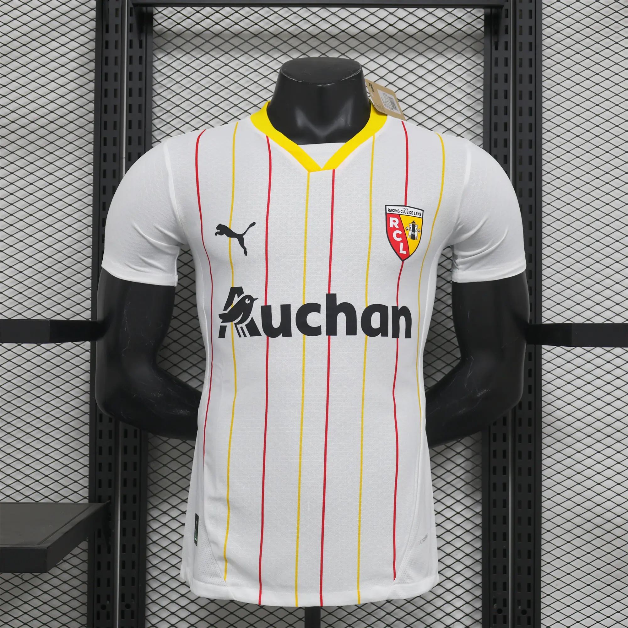 2024/2025 Versión Jugador RC Lens Tercera Equipación Visitante Camiseta de Fútbol Calidad Tailandesa