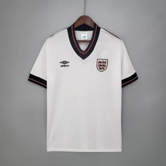 Camiseta Local Retro 1984/1987 Inglaterra AAA calidad fan