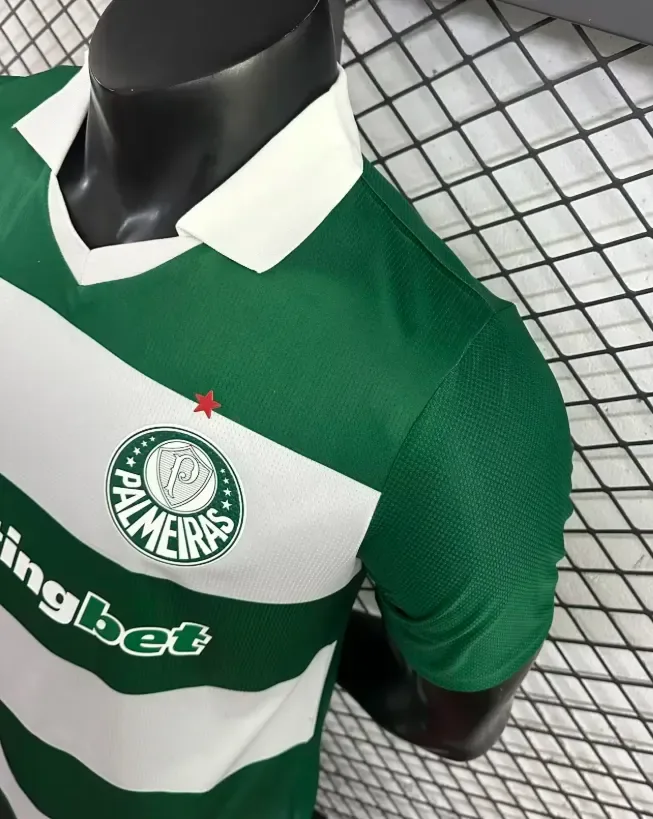 2025/2026 Versión Jugador Palmeiras Edición Conmemorativa Camiseta Fútbol Calidad Tailandesa