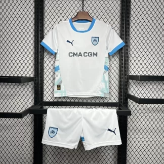 2024/2025 Olympique de Marseille Camiseta Local Fútbol Calidad Tailandesa Talla Infantil