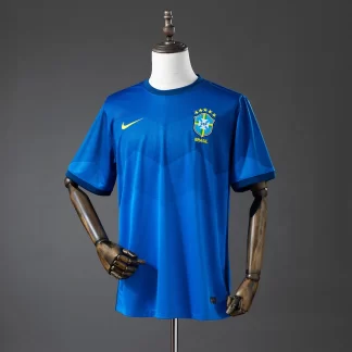 2020 Retro Brasil Visitante Camiseta de Fútbol AAA calidad aficionado